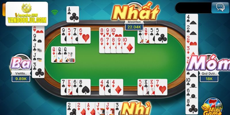 Một số luật đặc biệt trong cách chơi bài Phỏm